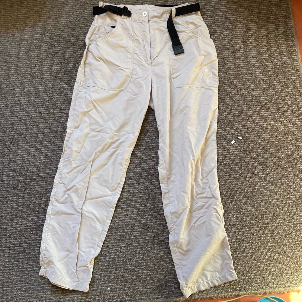 Mammut Outdoor Belted Ripstop Pants Hiking size 28